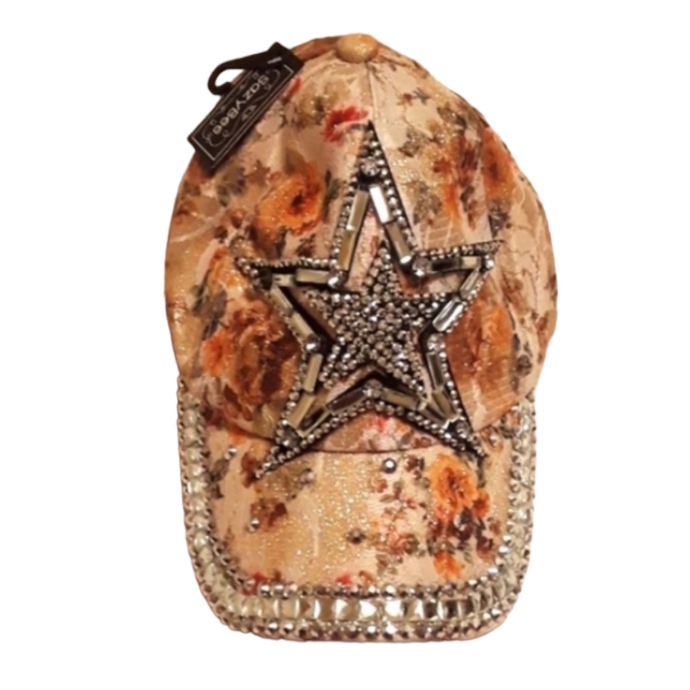 Sazy Bee Custom made Designer Cap. Womens Size: OS